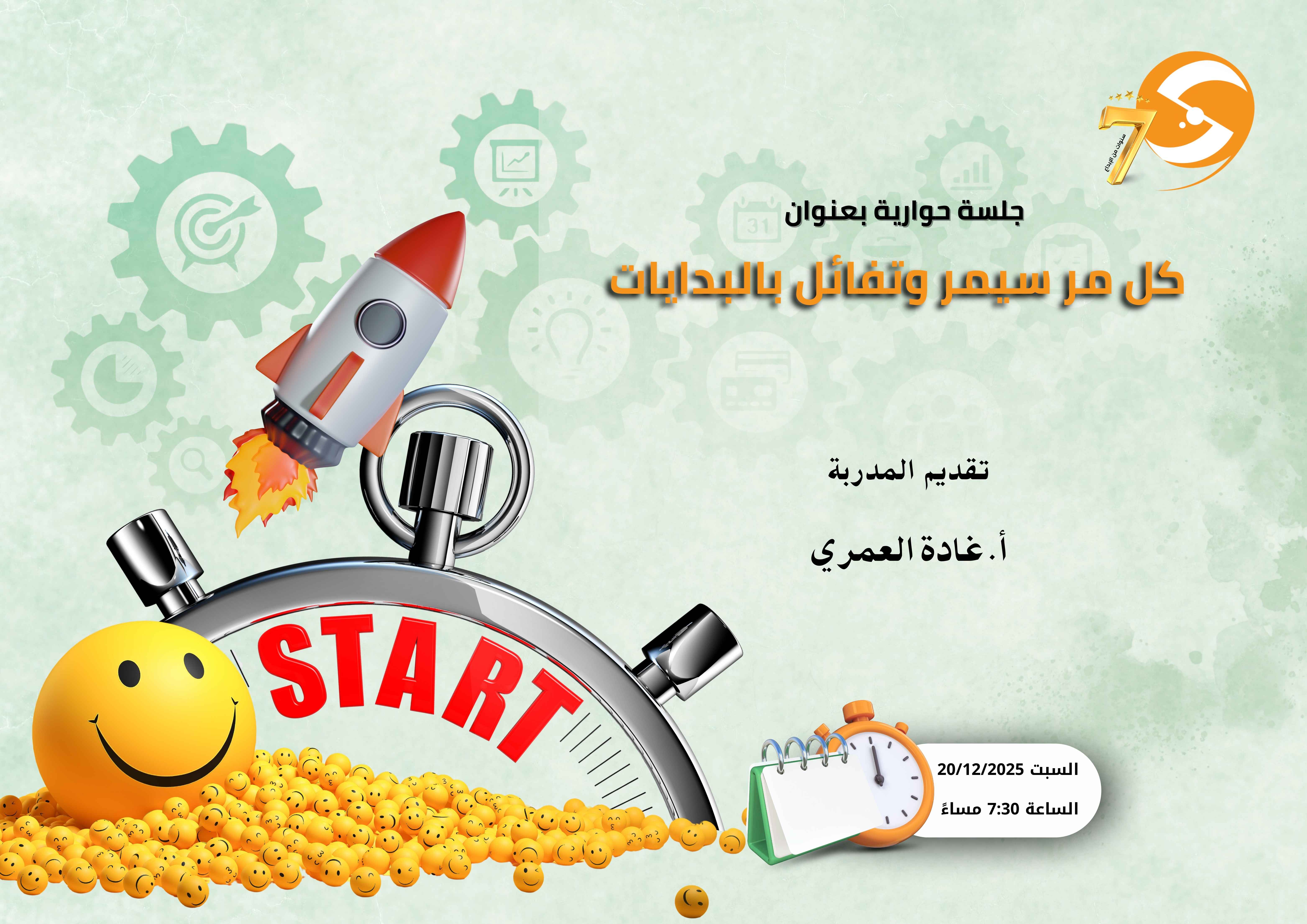 كل مر سيمر وتفائل بالبدايات